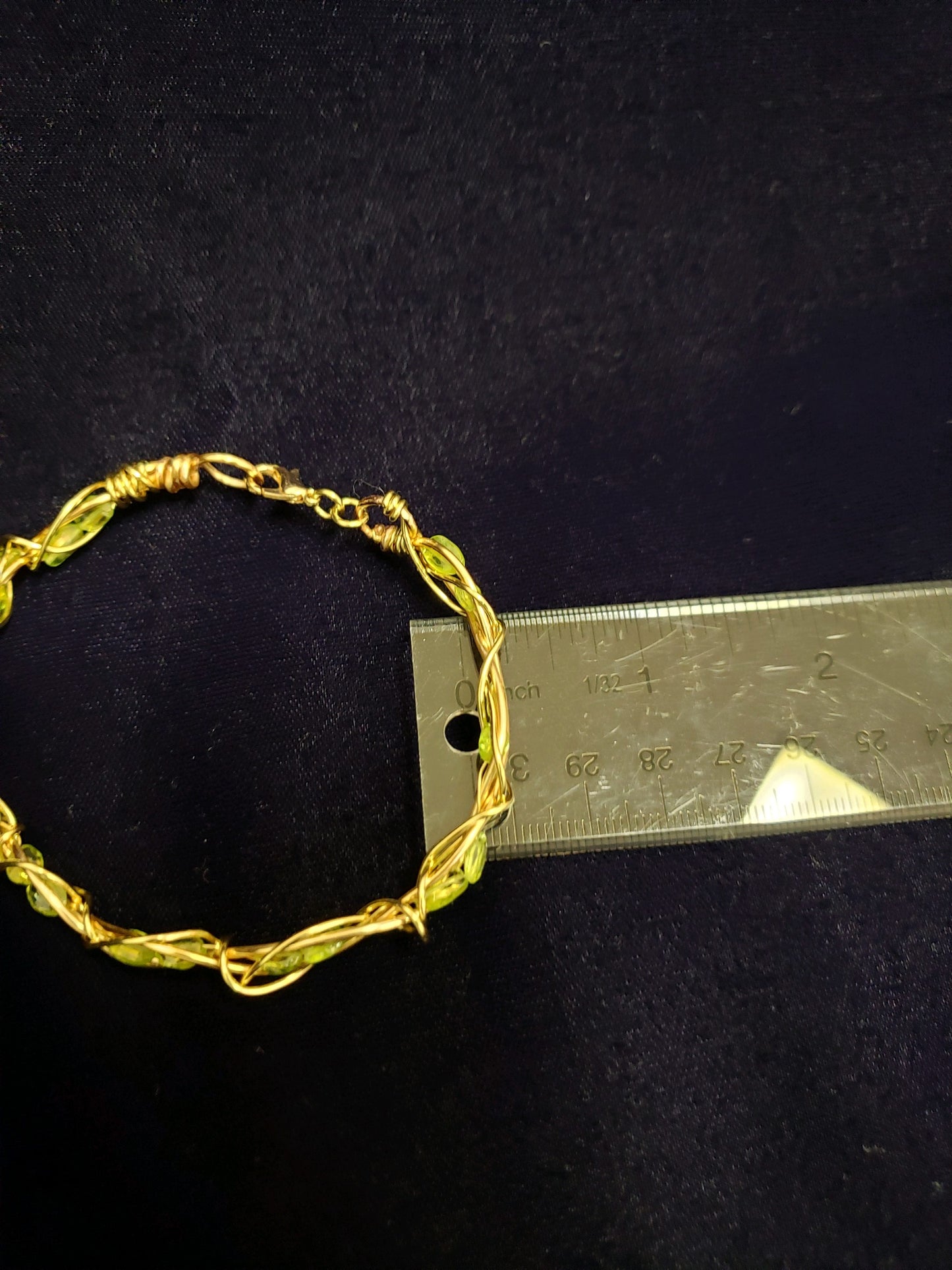 Gold Copper Bracelet, for that special occasion