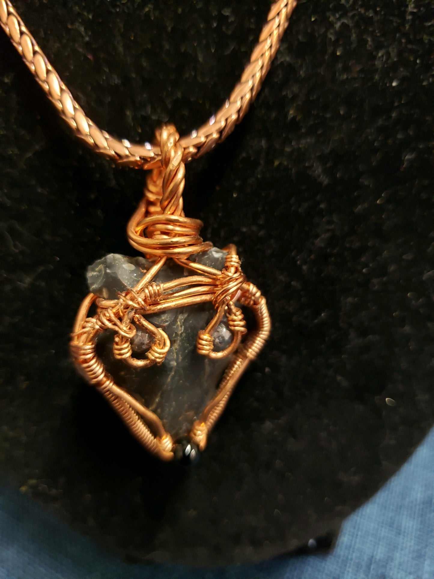 Wolf head necklace