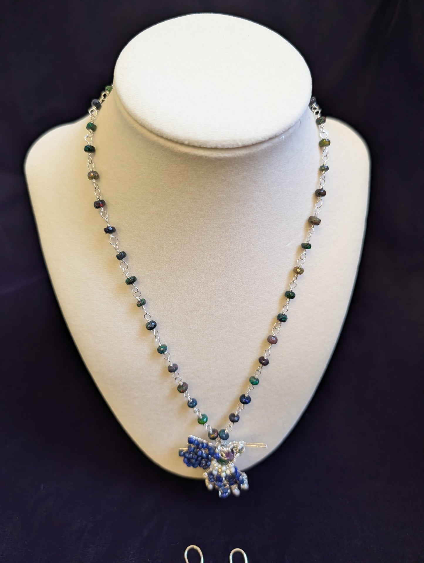 Humming Bird Necklace 925 Sterling Silver