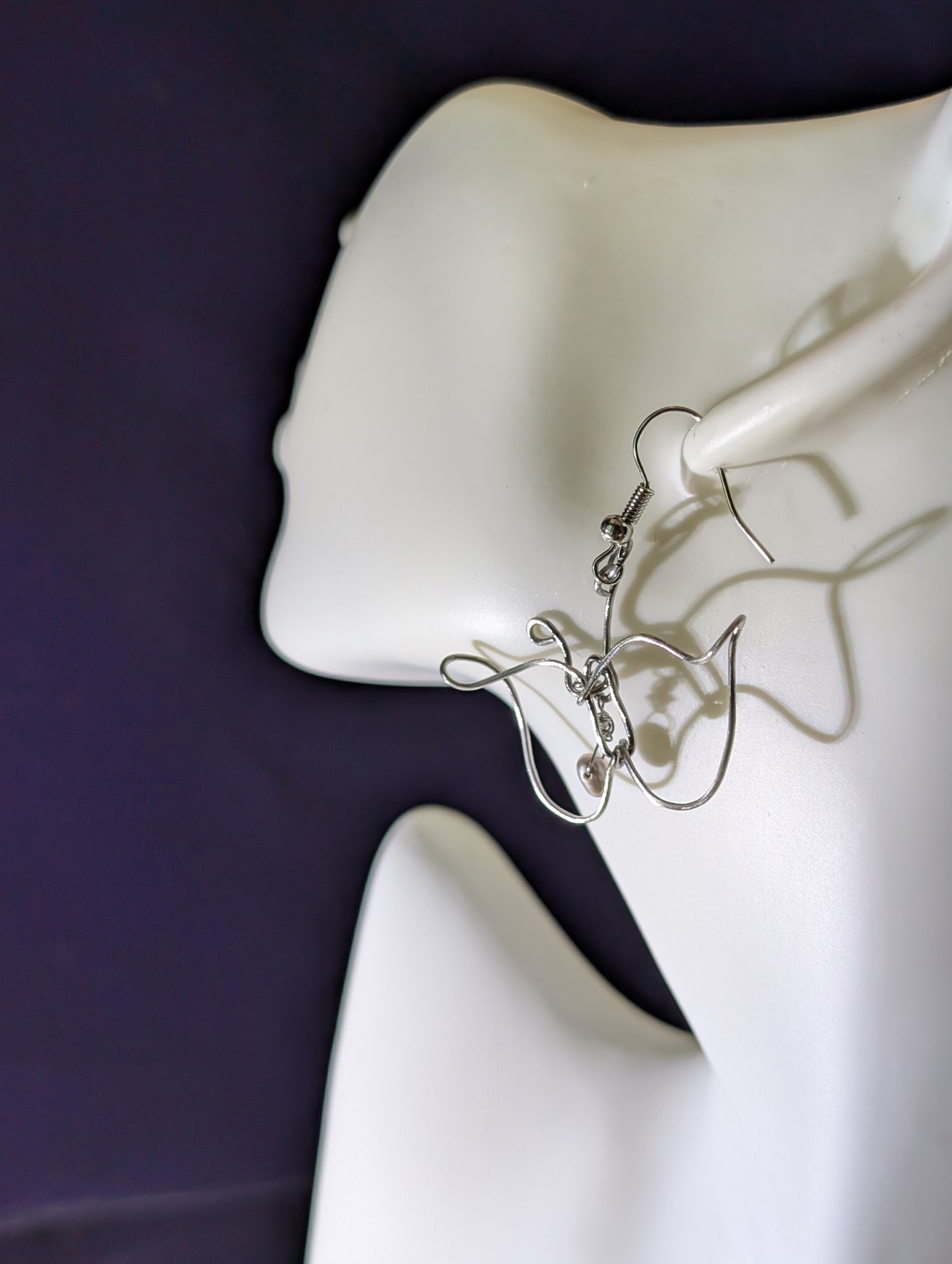 Pearl Butterfly Earrings