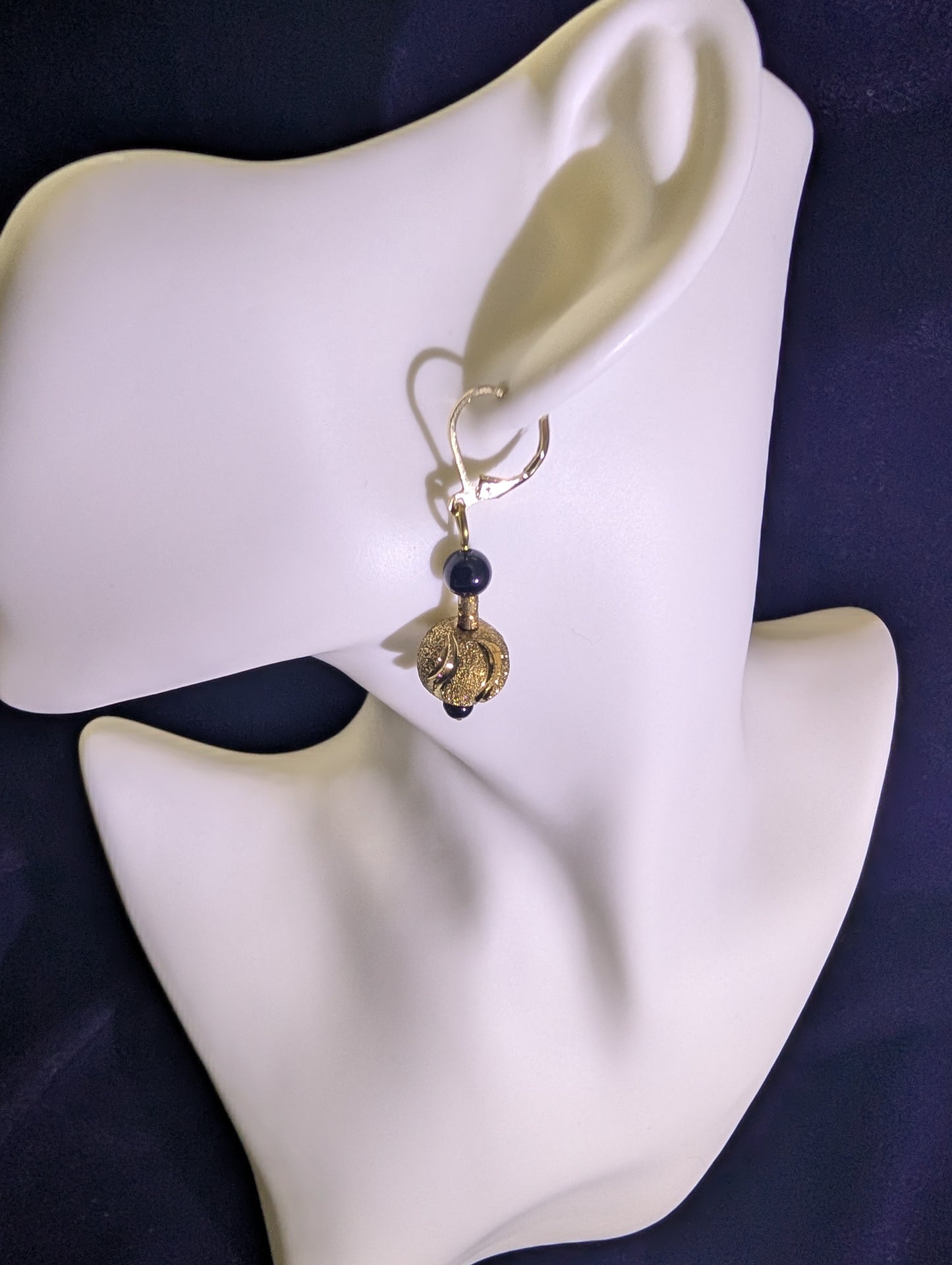 Black Onyx Earrings