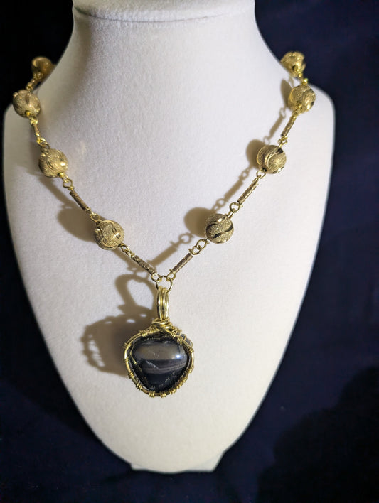 Black Onyx Necklace